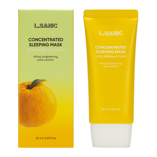 L.Sanic Collagen & Yuja Concentrated Sleeping Mask, 60ml оптом
