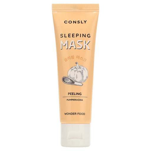 Consly Wonder Food Pumpkin and Chia Peeling Sleeping Mask, 50ml оптом